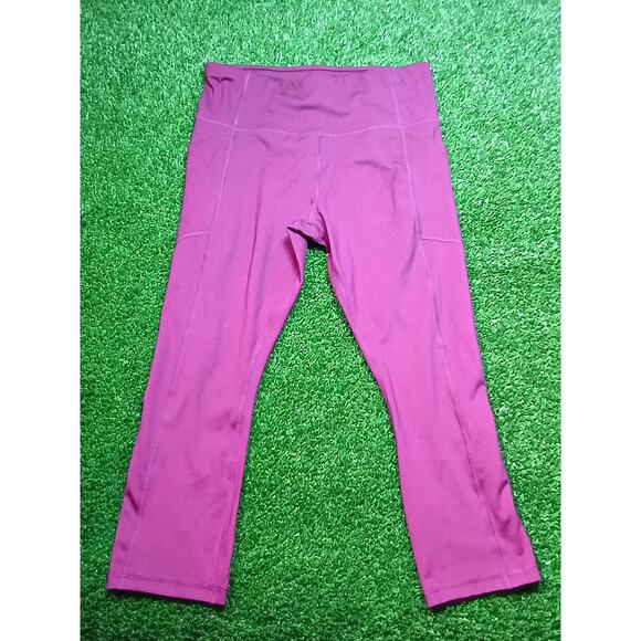 Avia Pants - Avia Women's Purple Active Workout Leggings - Medium